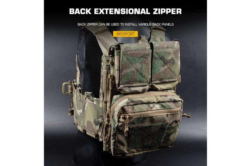WoSport LV-119 Tactical Vest (Ranger Green)