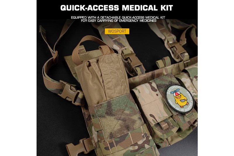 WoSport UW Tactical Patrol Chest Rig (Ranger Green)