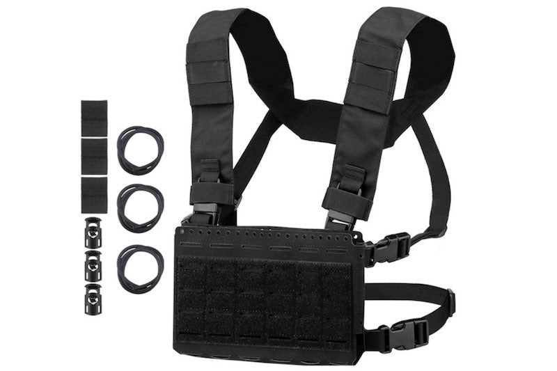 WoSport MK5 Tactical Chest Rig (Matte Black) | eHobbyAsia