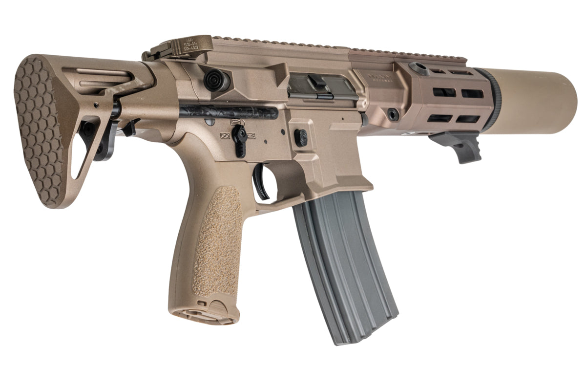 Pdx Automatic Rifle VFC MAXIM Defense PDX-SD AEG Airsoft Rifle (TAN, Build-in GATE ASTER ...