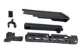 VFC 10 inch Tactical Handguard Kit & Top Cover For AK74 GBB Airsoft Rifle