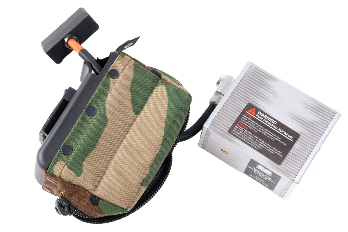 VFC 100rds Cartidge Pouch Style Gas Supply Module For M249 SAW LMG GBB (Woodland)