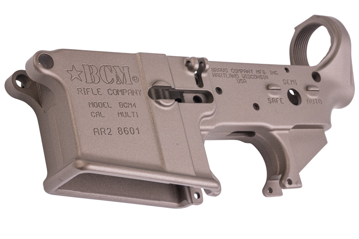 VFC BCM GBB Lower Receiver For VFC M4 V3 GBB (Tan)