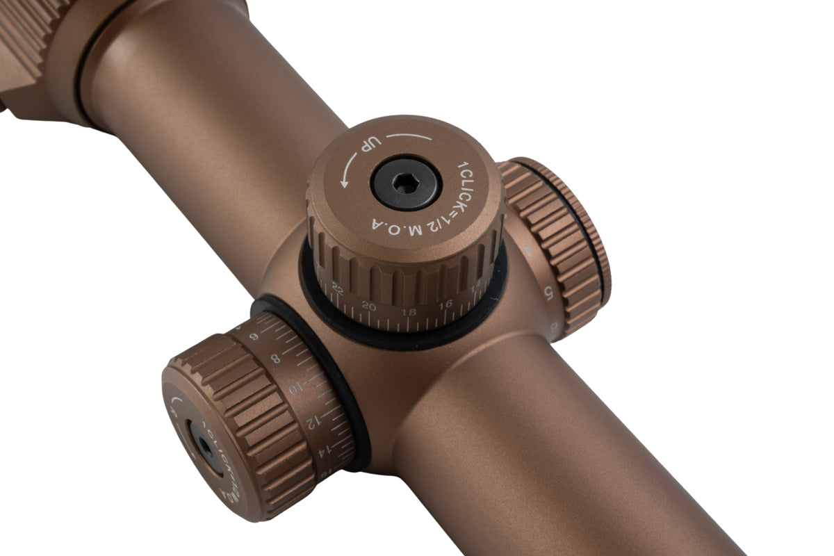 Vector Optics GenII Forester 1-5x24 Rifle Scope (Coyote Brown)