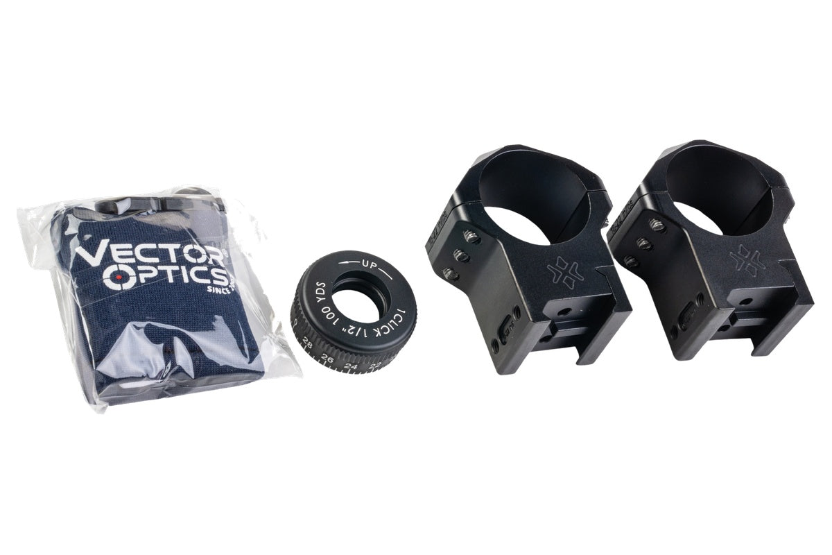 Vector Optics Continental x6 1-6x24i Fiber Rifle Scope