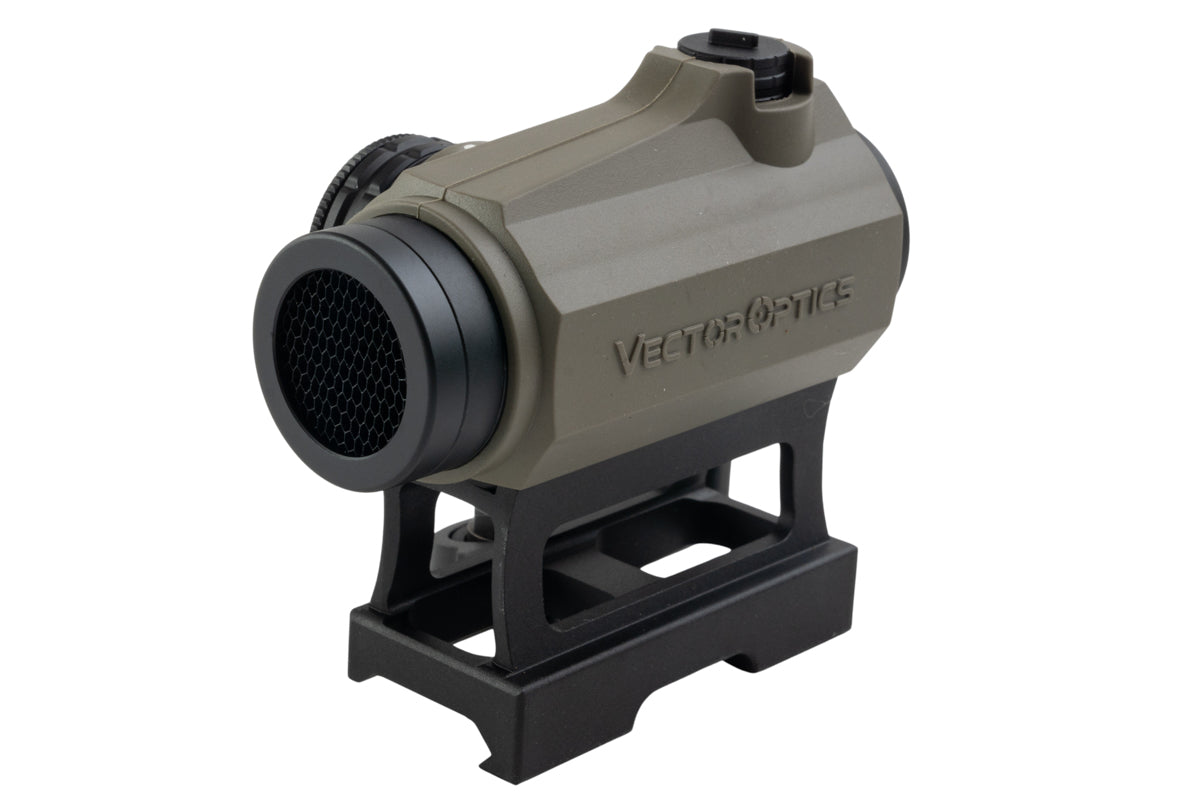 Mini Rds Optic Vector Optics Maverick-III 1x22 RDS Red Dot Sight with Rubber Cover (F ...