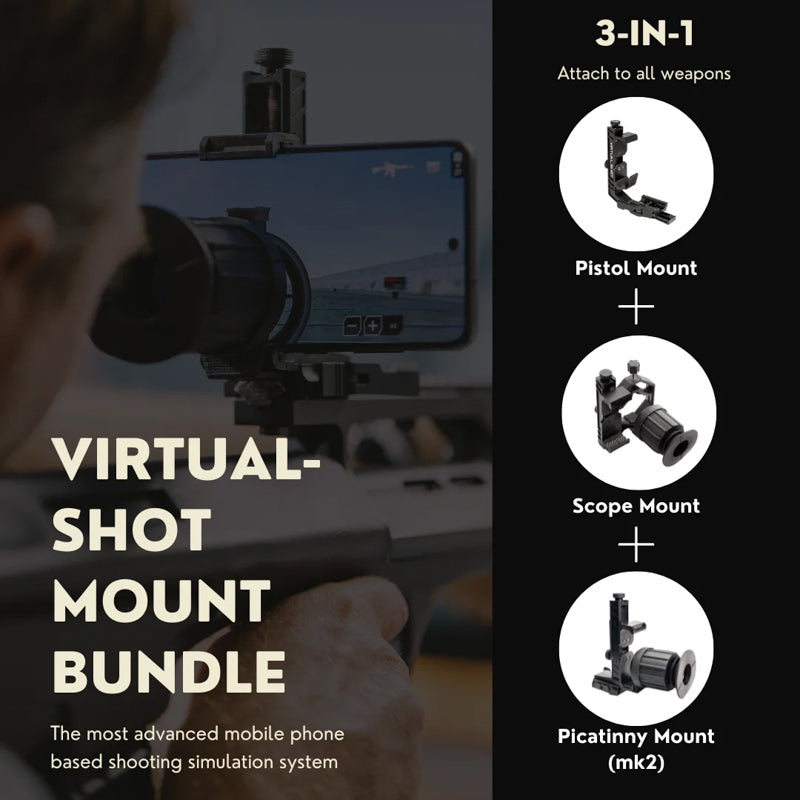 Virtual Shot Shooting Simulator Picatinny Mount