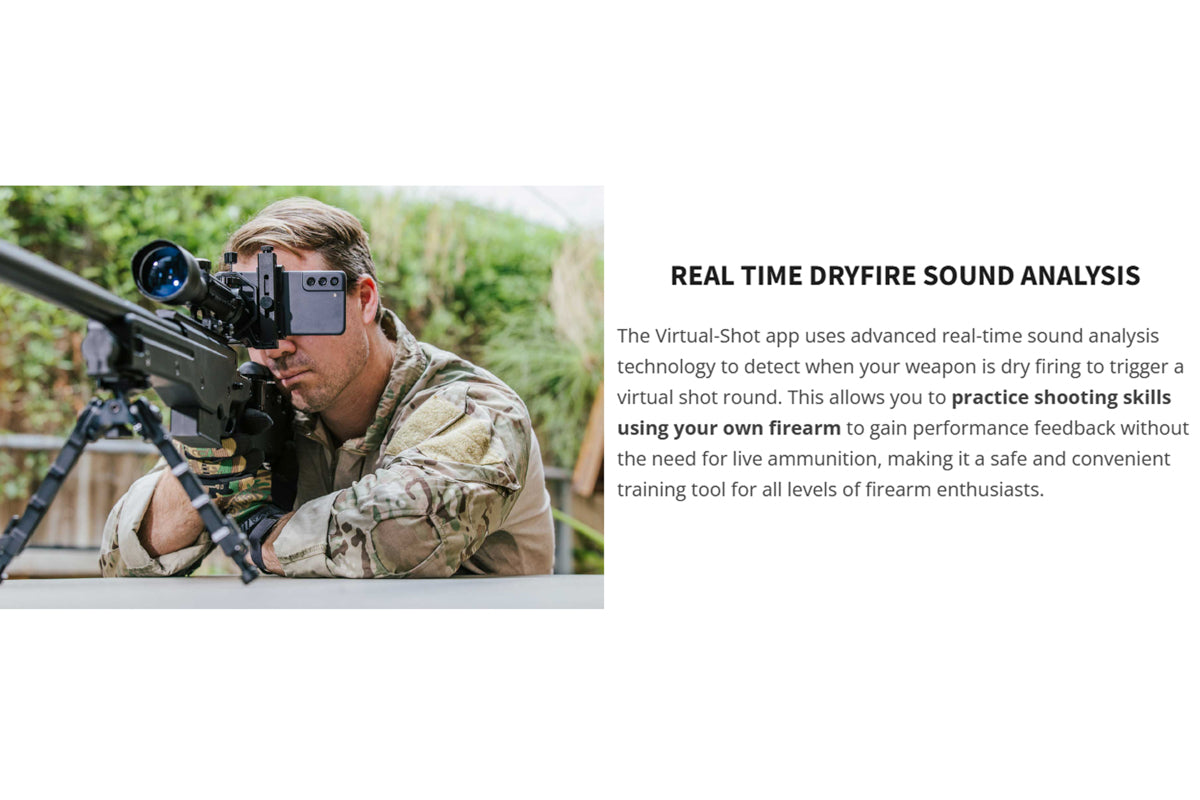 Virtual Shot Shooting Simulator Picatinny Mount
