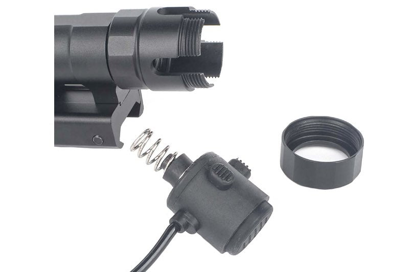 WADSN CD Style RE Airsoft 2.0 Flashlight with Rail Mount/ Switch (DE)