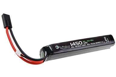 WE 11.1v 1450mAh 25c Lipo Stick Type Battery (Mini Plug)