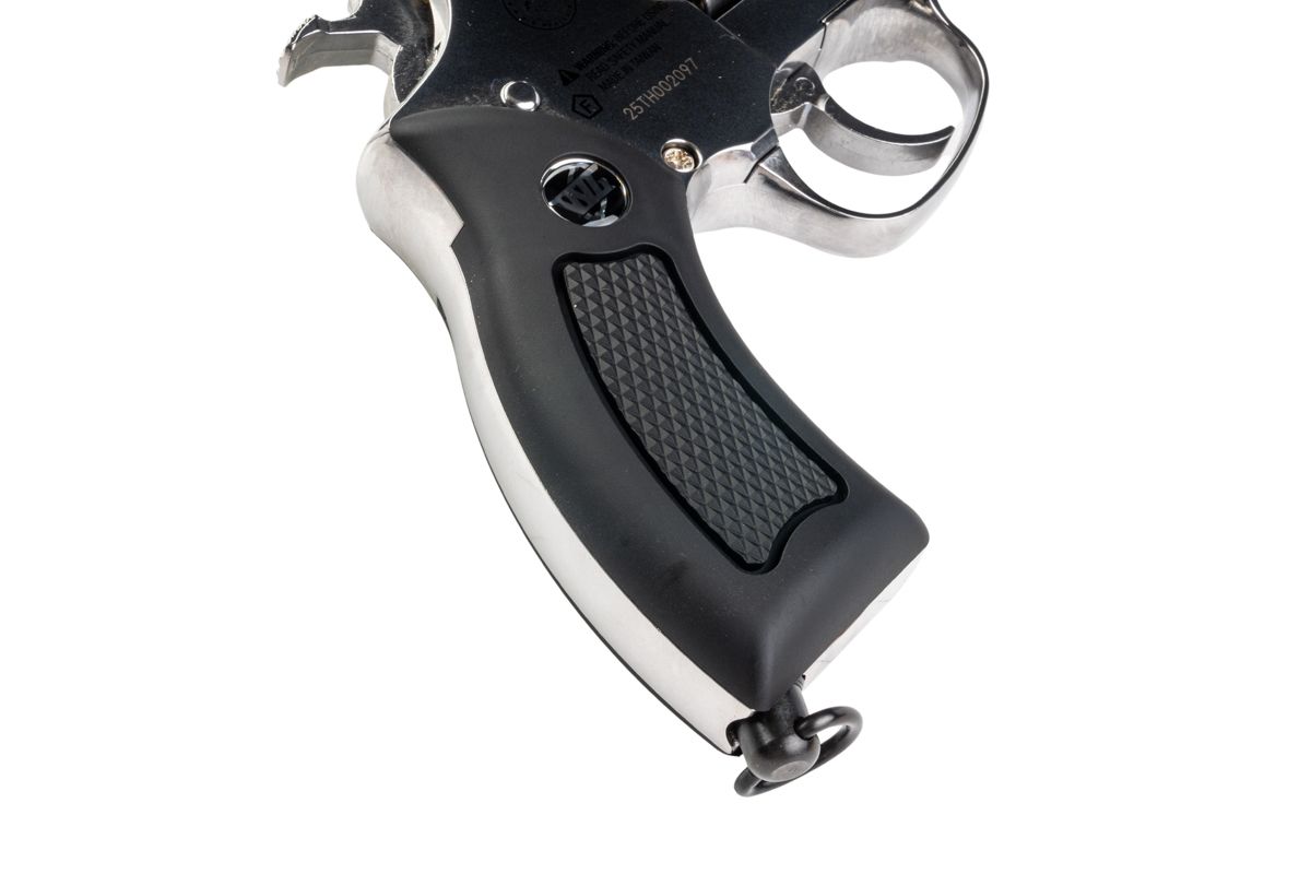 Gun Heaven (WinGun) 731 Sheriff M36 2.5 inch Co2 Revolver (Black Grip/ Silver)