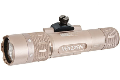 WADSN WMX200 Flashlight / Weapon Light with Switch & Rotational Fold Mount (Dark Earth)