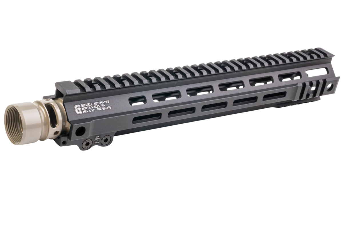 Z-Parts Aluminum MK4 13 inch Handguard with Barrel Nut for VFC M4 GBB Airsoft Rifle