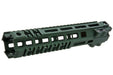 Z-Parts Aluminum MK4 10 inch Rail w/ Barrel Nut for VFC M4 GBB Airsoft (OD Green)