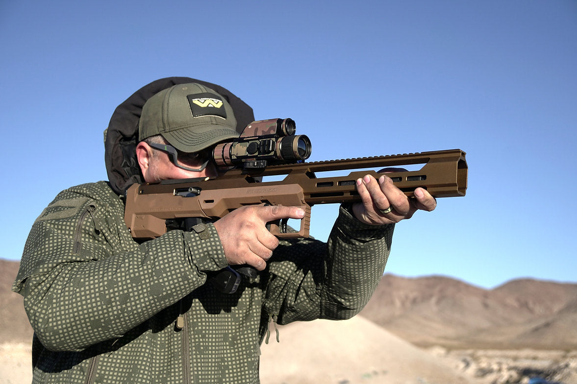 SRU SRUNA-22 bullpup chassis Kit For RUGER 10/22, KJ-WORKS KC02 (TAN)