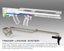SRU SRUNA-22 bullpup chassis Kit For RUGER 10/22, KJ-WORKS KC02 (OD)
