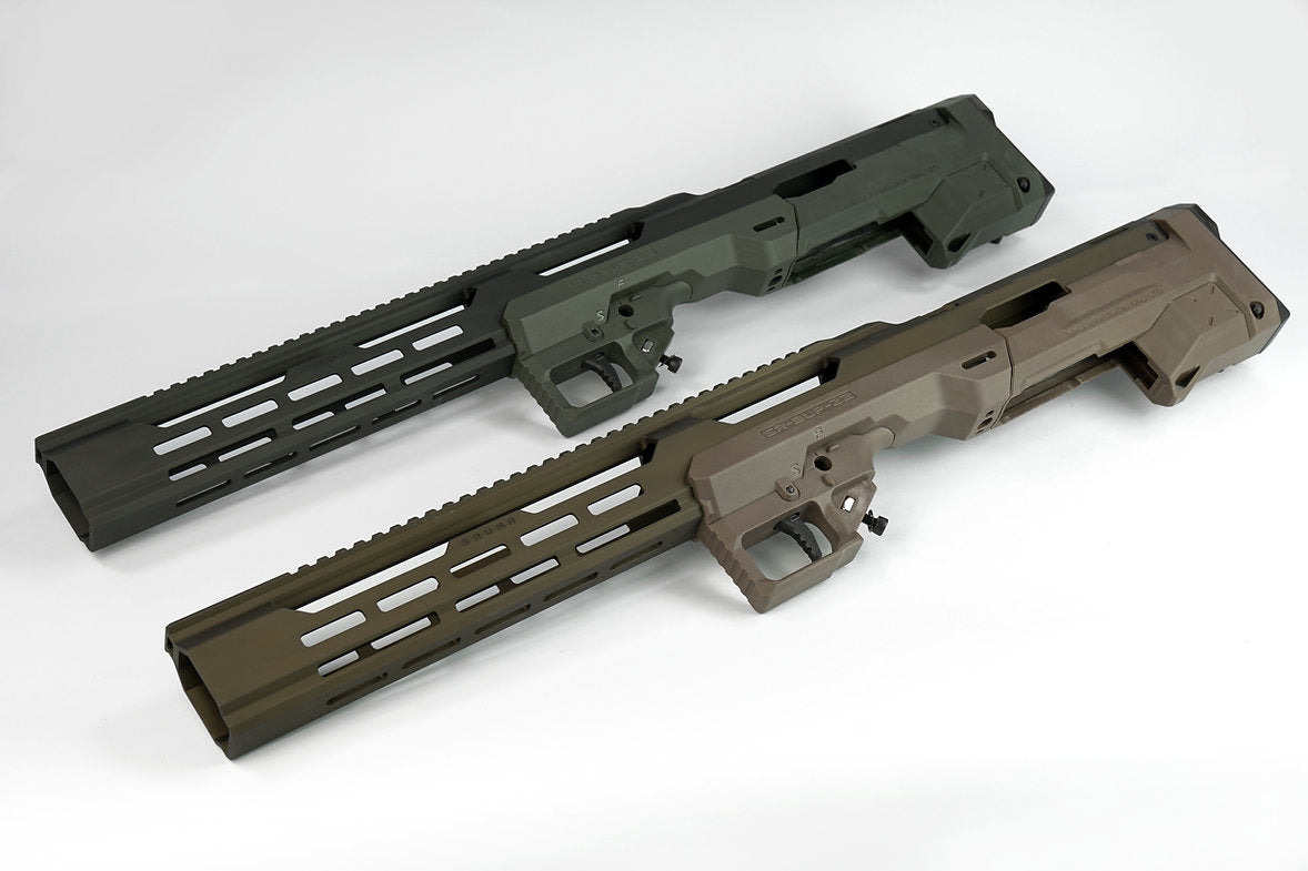 SRU SRUNA-22 bullpup chassis Kit For RUGER 10/22, KJ-WORKS KC02 (OD)