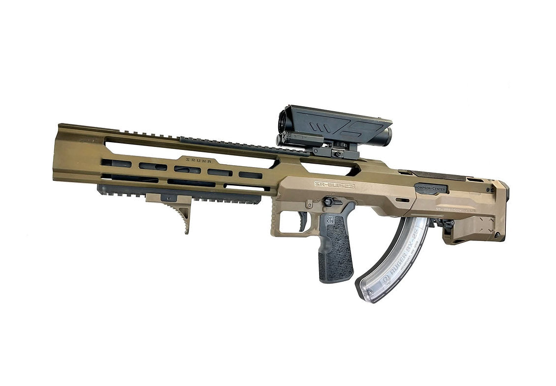 SRU SRUNA-22 bullpup chassis Kit For RUGER 10/22, KJ-WORKS KC02 (TAN)