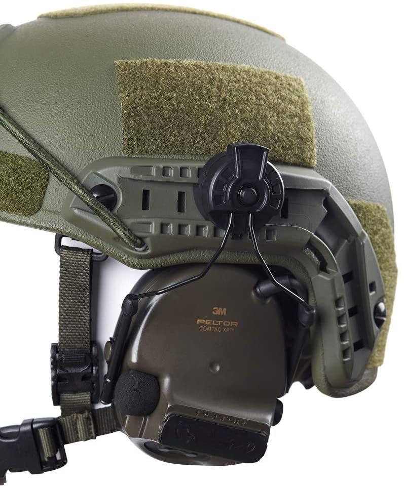 Earmor M11 Headset Adapter for Arc Style Helmet Rails (for Peltor)