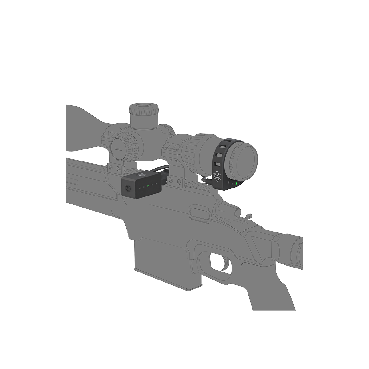 Vector Optics Electronic Scope Level with Dual-Indicator ACD System