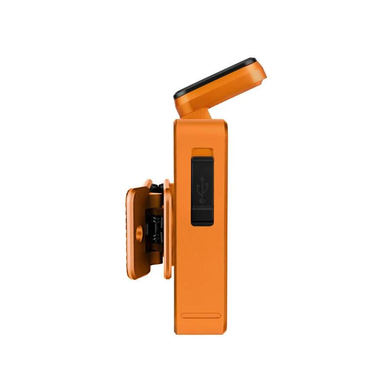 OLIGHT Oclip 2 Pro Premium Clip Style Flashlight with Charging Dock - Orange