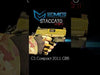 EMG Staccato Licensed CS Compact 2011 GBB Airsoft Pistol (Master Grip / Standard / Green)
