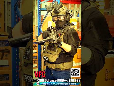 VFC MAXIM Defense MD9-K SBR GBB Airsoft Rifle