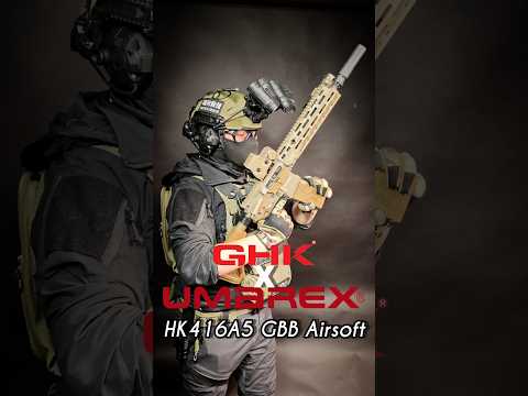 Umarex (GHK) HK416A5 GBB Airsoft Rifle (Steel Bolt Ver./ Tan)