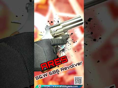 ARES S&W 686 3.5 inch CO2 Revolver (Silver)