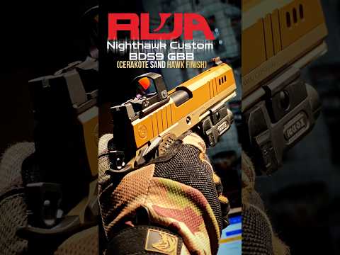 RWA Nighthawk Custom BDS9 (Cerakote Sand Hawk Finish)