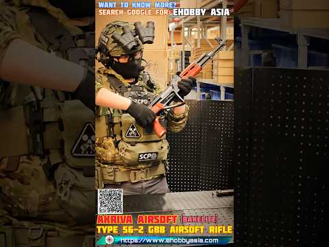 AKRIVA Airsoft Type 56-2 GBB Airsoft Rifle (Real Bakelite/ Full Marking)