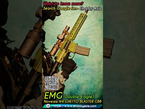 EMG (Double Eagle) Noveske N4 GHETTO BLASTER NHR-9 10.5 inch M4 GBB Airsoft Rifle (BG/ Gen2/ MWS System)