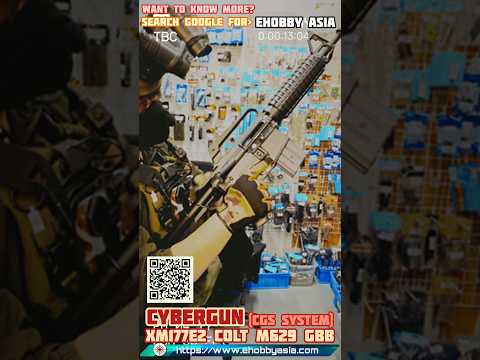 Cybergun XM177E2 COLT M629 GBB Airsoft Rifle (CGS System)