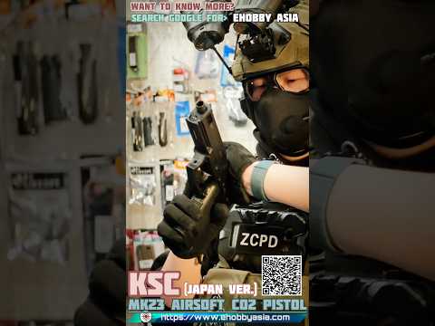 KSC MK23 Commercial Airsoft CO2 Pistol (Japan Version)