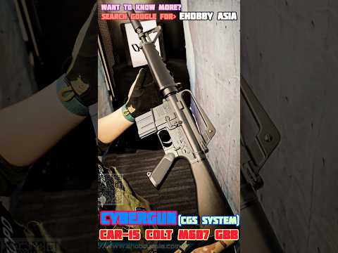 Cybergun CAR-15 COLT M607 GBB Airsoft Rifle (CGS System)
