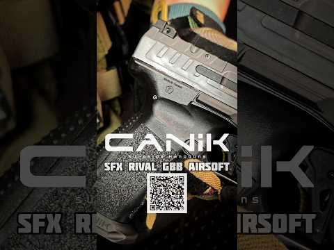 CANIK SFx RIVAL GBB Airsoft Pistol (Grey/ Licensed by Cybergun)