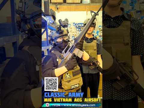 Classic Army M16 Vietnam AEG Airsoft Rifle
