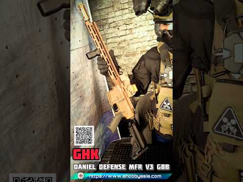 GHK DD MFR 14.5 inch V3 GBB Airsoft (Daniel Defense Licensed/ Tan)