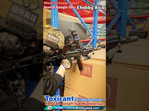 Toxicant Strike Industries KP9 GBB Airsoft SMG