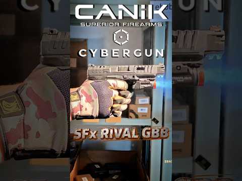 CANIK SFx RIVAL GBB Airsoft Pistol (Licensed by Cybergun)