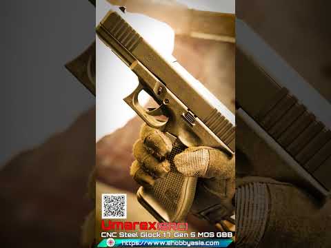 Umarex (SRC) CNC Steel Glock 17 Gen 5 MOS GBB Airsoft Pistol