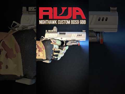 RWA Nighthawk Custom BDS9 Airsoft GBB Pistol
