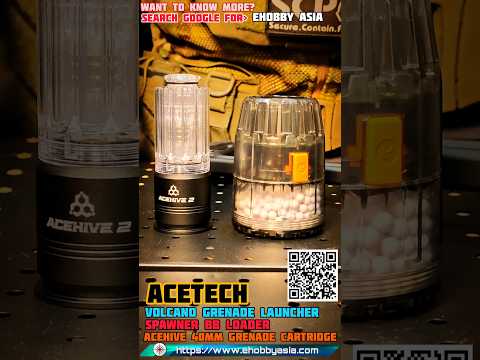 ACETECH ACEHIVE 40mm Gas Grenade Cartridge (80rds bbs)