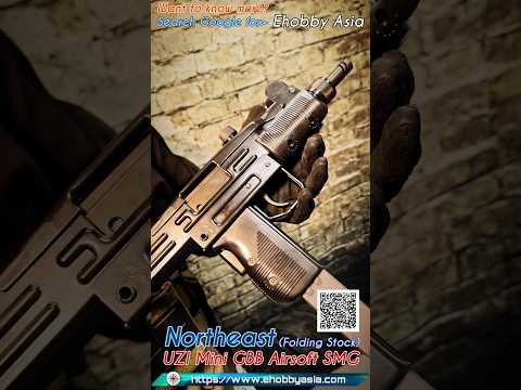 Northeast UZI Mini GBB Airsoft SMG (Folding Stock)