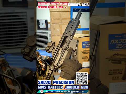 Salvo Precision MWS MCX Rattler .300BLK 5.5 inch GBB Airsoft (G104-2A, No Marking)