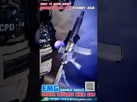 EMG (Double Eagle) Daniel Defense MK18 GBB Airsoft Rifle (BK/FDE)
