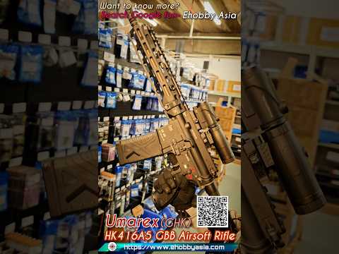 Umarex (GHK) HK416A5 Gas Blow Back GBB Airsoft Rifle