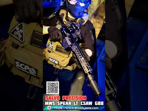 Salvo Precision MWS Spear LT CSAW 5.56 10.5 inch GBB Airsoft (G104-3A/ No Marking)