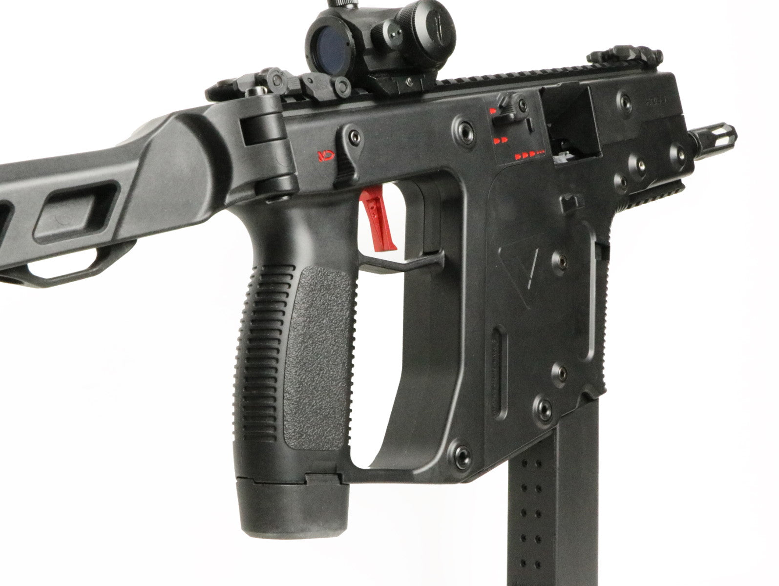 Airtech Studios Speed Flat Trigger for Krytac Kriss Vector AEG (Red)