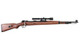 Double Bell 98K Bolt Action Shell Ejecting Rifle (Real Wood Ver./ With Scope Set)